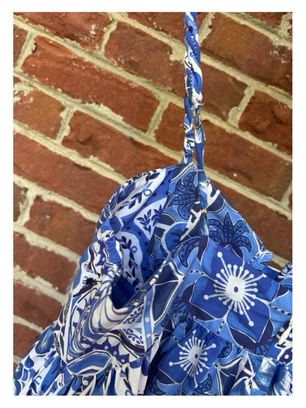 FARM Rio Blue Printed Maxi Dress - Picture 12 of 16